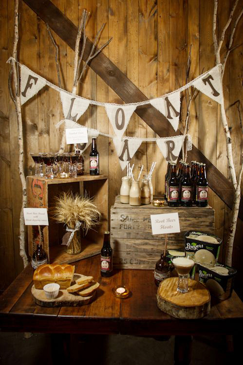 Đám cưới tông màu nâu nhạt mộc mạc